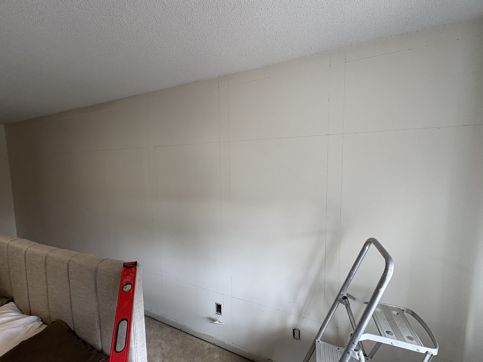 Bedroom Accent Wall — During