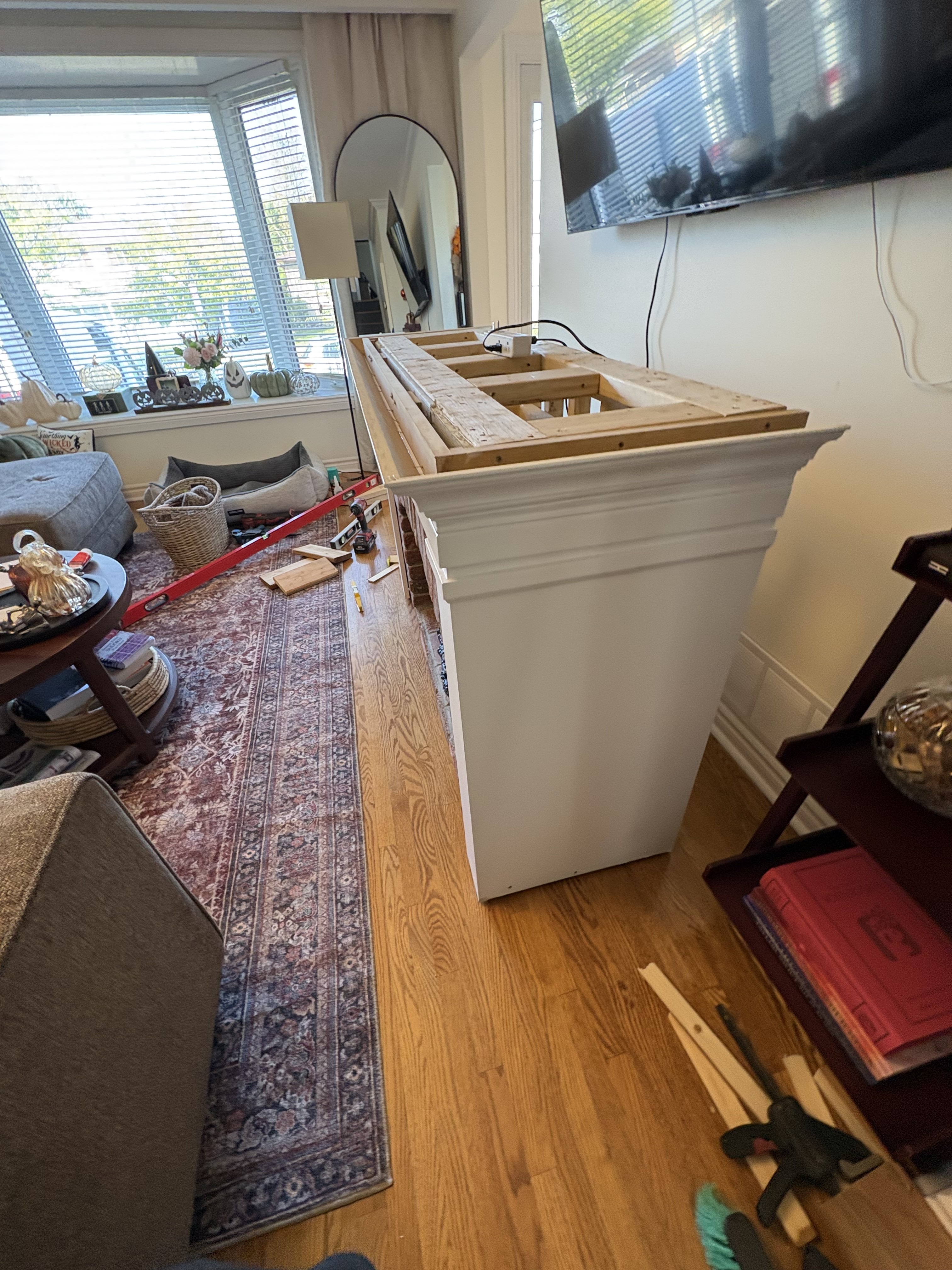 Fireplace Mantel — Install