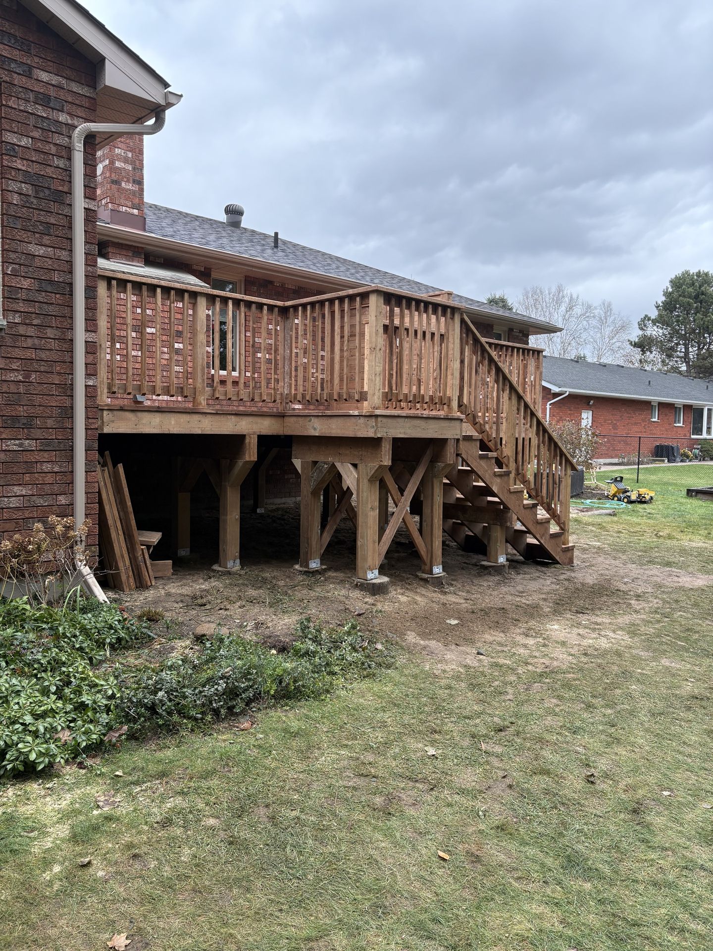 Raised Bungalow Deck — After
