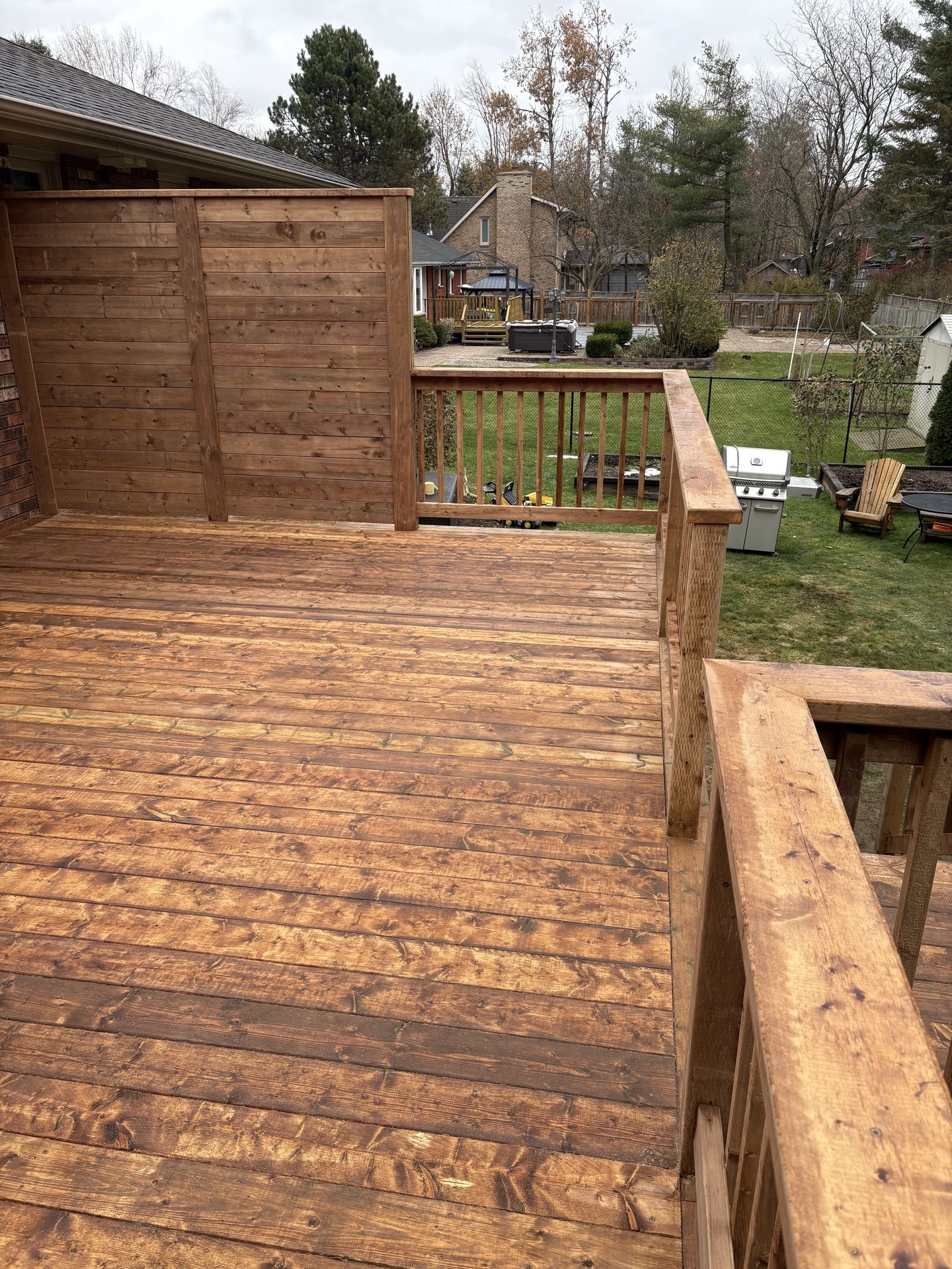 Raised Bungalow Deck — After