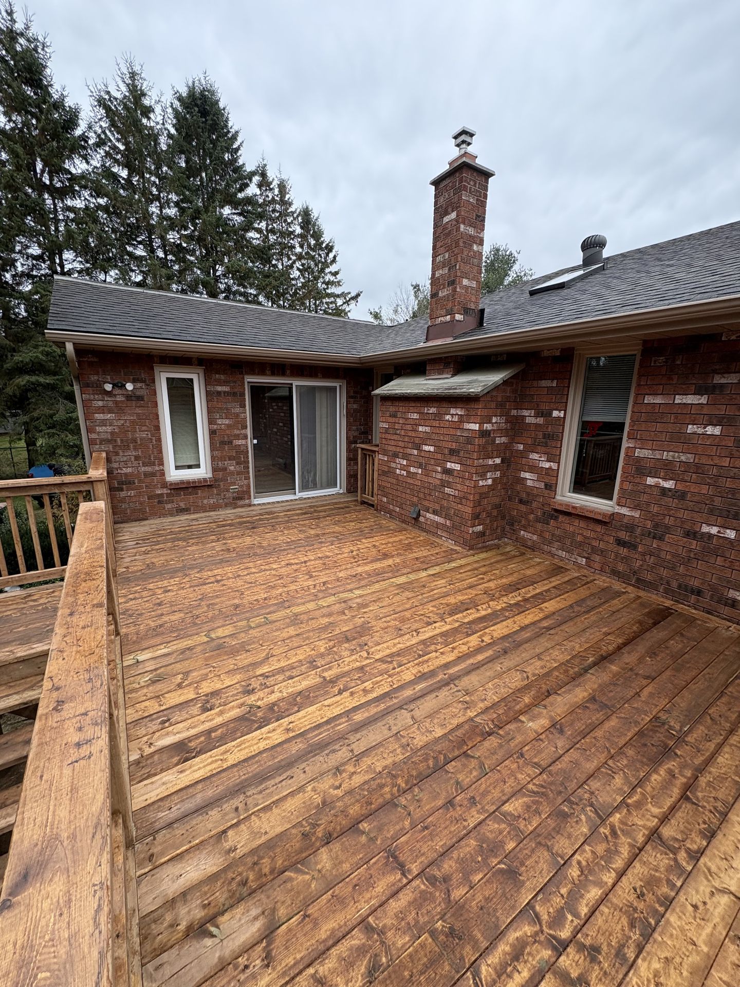 Raised Bungalow Deck — After