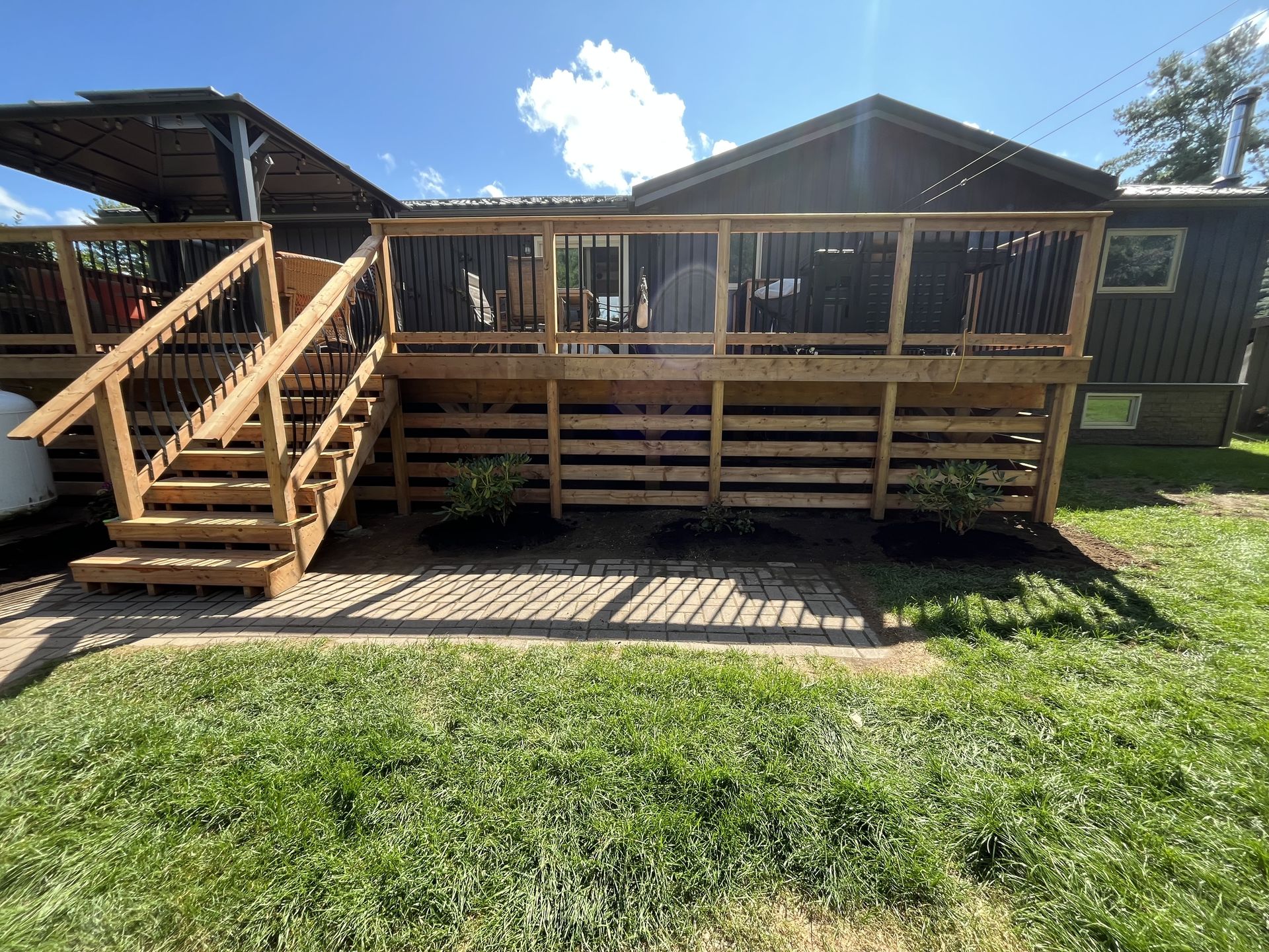 Elevated Deck Replacement — After