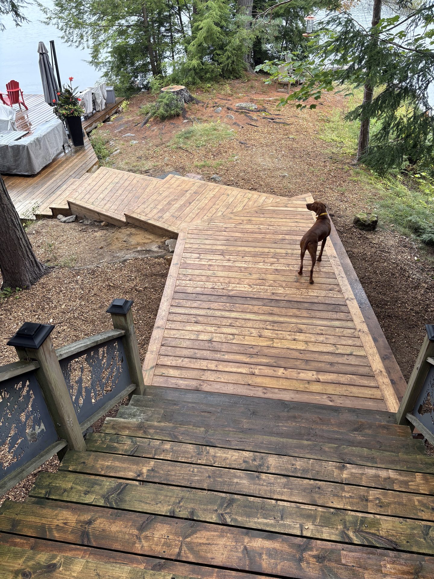 Deck-to-Dock Walkway — After