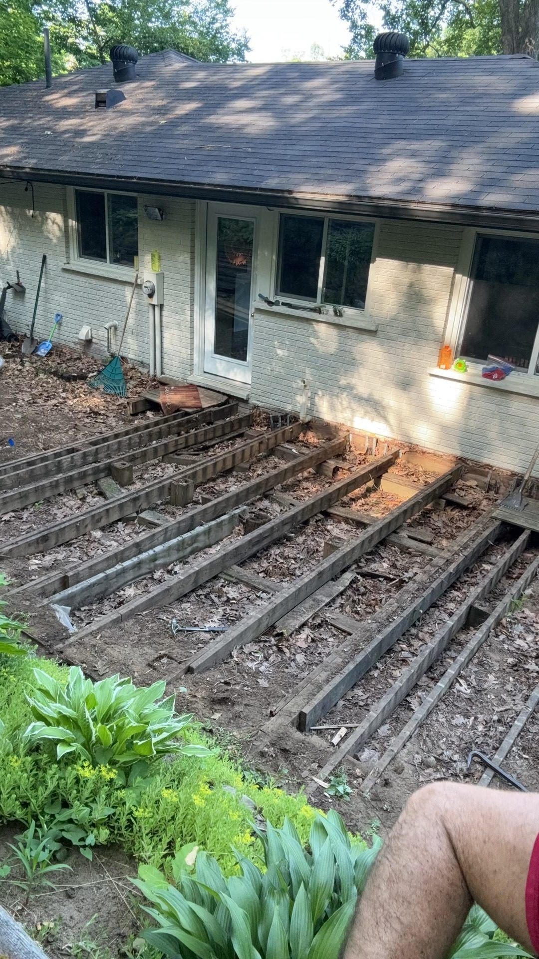 Midhurst Deck Replacement — Before