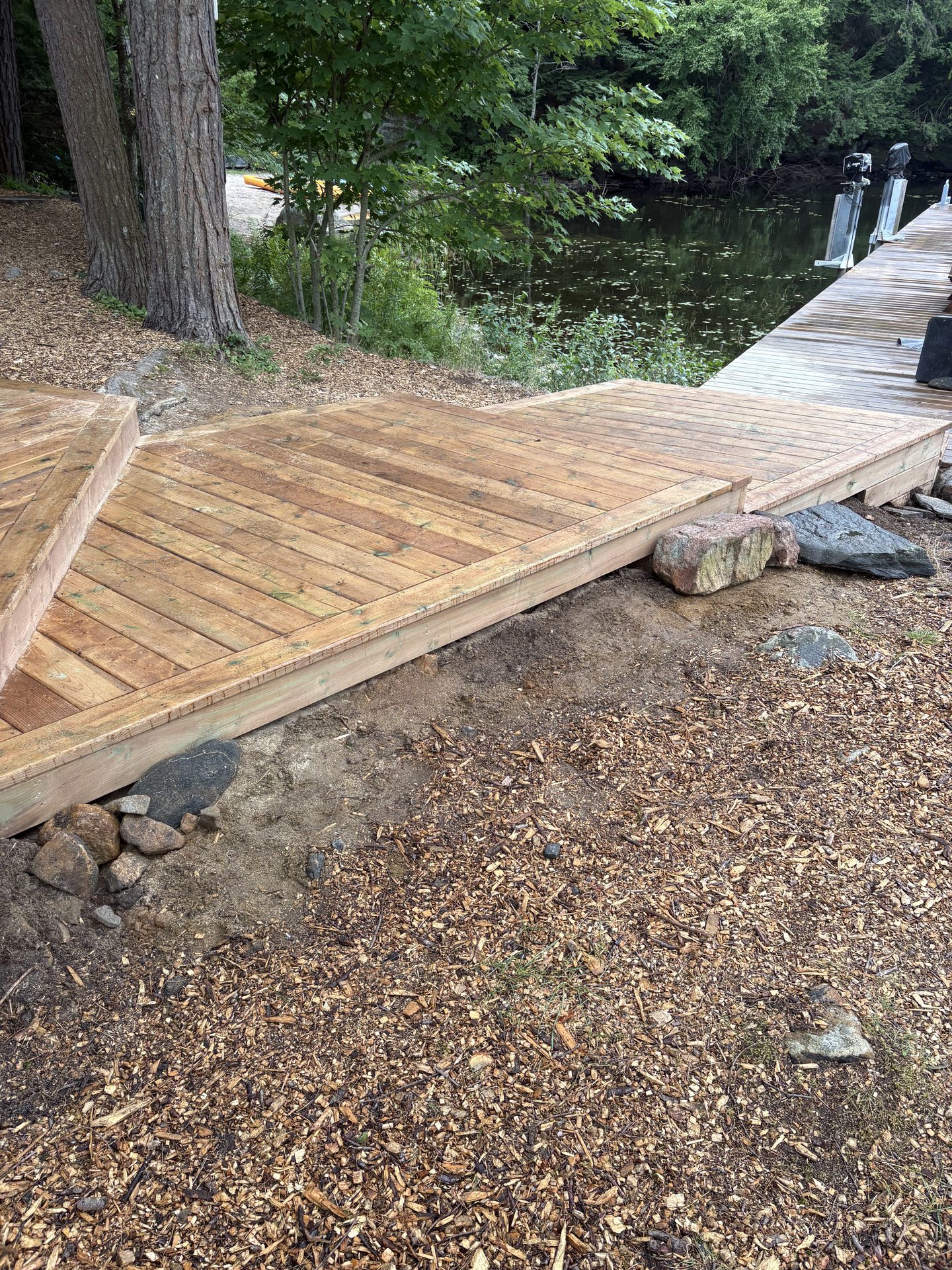 Deck-to-Dock Walkway — finished